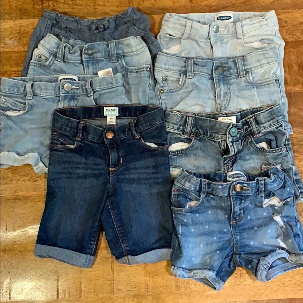 Lot of 4T Jean Shorts